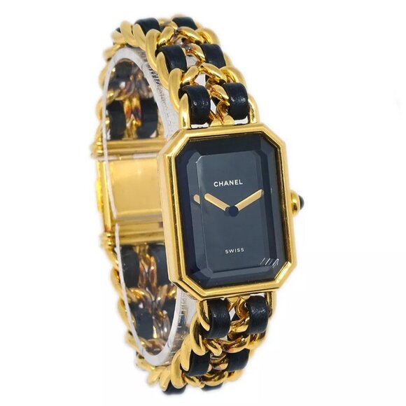 Chanel Premiere Quartz Watch Gold #M A.B.73714 112222 - Picture 1 of 7